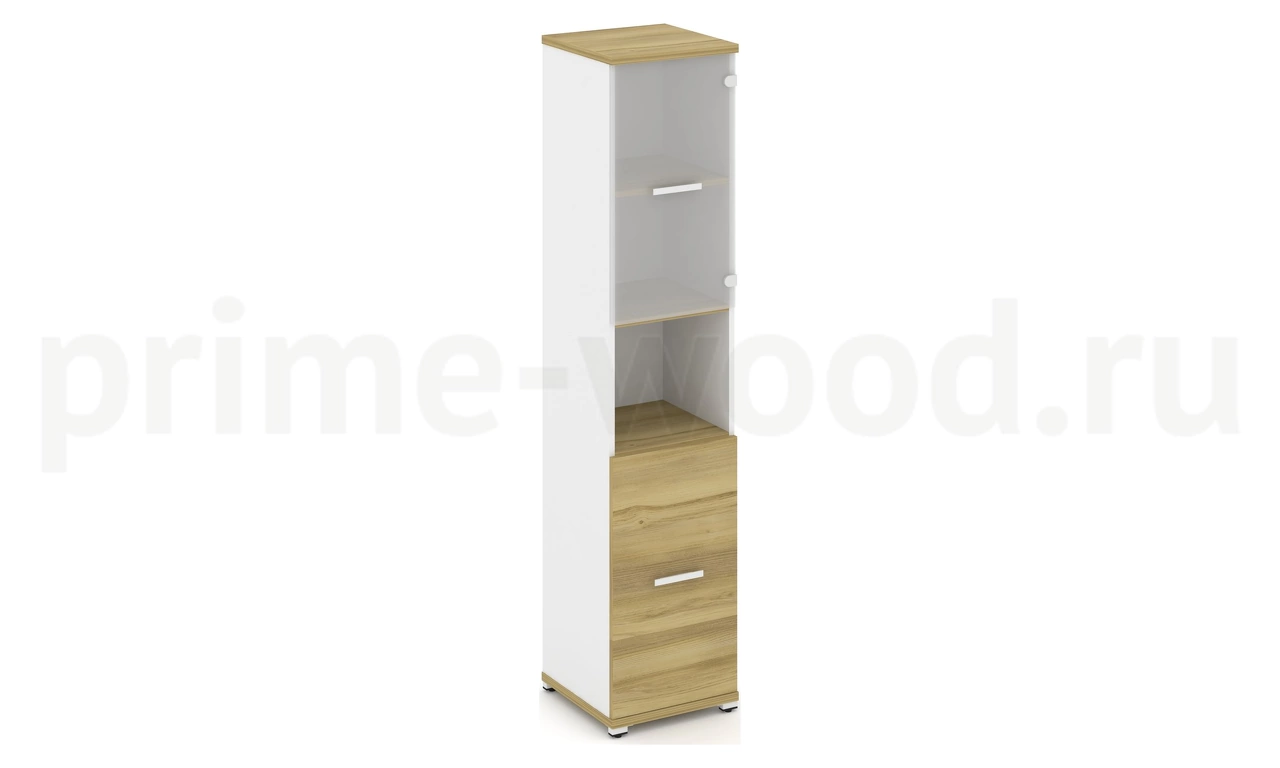 Шкаф одна узкая секция, 5 ниш (Эко) CN.STU.E-513 SM B/W - фото 2